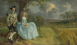 Il signor e la signora Andrews, 1750 da Thomas Gainsborough