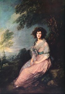 Mrs. Richard Brinsley Sheridan, 1785-1787 da Thomas Gainsborough