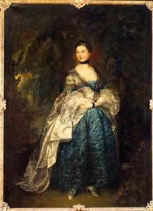 Ritratto a figura intera di Lady Gertrude Alston (1732-1807) da Thomas Gainsborough