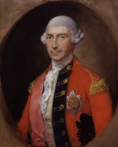 Ritratto di Jeffery Amherst, 1° barone Amherst (1717-1797), maresciallo di campo da Thomas Gainsborough