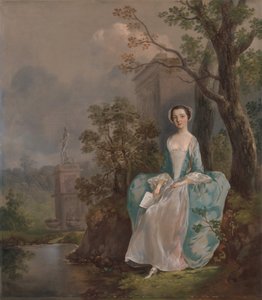 Ritratto di una donna, ca. 1750 da Thomas Gainsborough