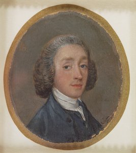 Ritratto di un giovane con i capelli incipriati