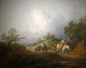 Ritorno dal mercato da Thomas Gainsborough