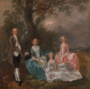 La famiglia Gravenor da Thomas Gainsborough RA