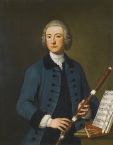 Ritratto di Lewis Christian Austin Granom, 1743 da Thomas Gibson