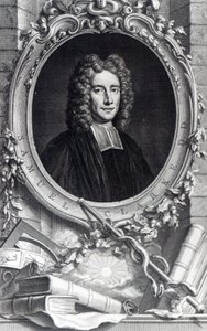 Samuel Clarke, inciso da Jacobus Houbraken, c.1737-48 da Thomas Gibson