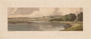 Una selezione di venti delle vedute più pittoresche di Parigi: Vista di Belle Vue & Pont de Sèvres, 1 da Thomas Girtin