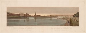 Una selezione di venti delle vedute più pittoresche di Parigi: Veduta del villaggio di Chaillot, 1803 da Thomas Girtin