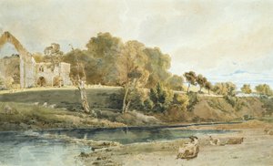 Abbazia di Bolton, Yorkshire da Thomas Girtin
