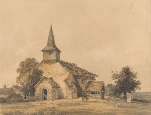 Chiesa della Cappella, Surrey da Thomas Girtin