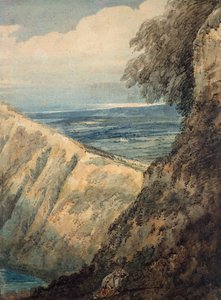 Costa del Dorset, vicino a Lulworth Cove da Thomas Girtin