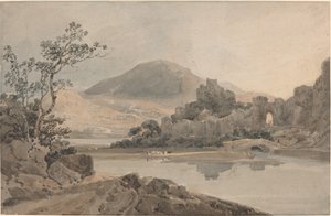 Castello di Conwy, Galles del Nord da Thomas Girtin