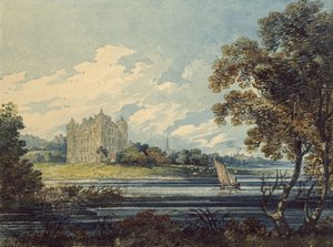 Duff House, Banff, 1794 da Thomas Girtin