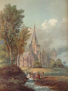 Cattedrale di Glasgow, XVIII secolo da Thomas Girtin