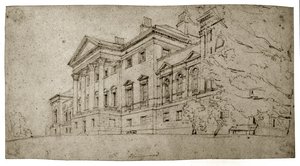 Harewood House, Yorkshire da Thomas Girtin