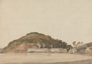 Promontorio sulla Costa del Sud Devon, Possibilmente Shaldon da Thomas Girtin