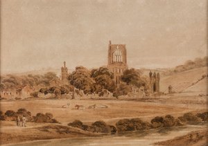 Abbazia di Kirkstall da Thomas Girtin