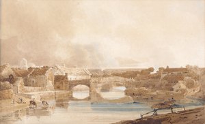 Ponte di Morpeth, Northumberland, c.1801 da Thomas Girtin