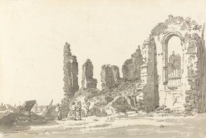 Rovine del Palazzo Savoy, Londra da Thomas Girtin