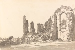 Rovine del Palazzo Savoy, Londra da Thomas Girtin