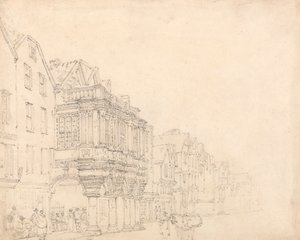 La Guildhall, Exeter da Thomas Girtin