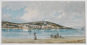 Veduta di Appledore, North Devon, da Instow Sands