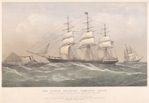 Le navi della Albion Shipping Company da Thomas Goldsworth Dutton