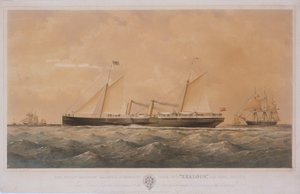La nave a vapore della Great Eastern Railway Company 