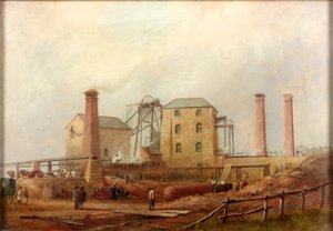 Hartley Colliery dopo il disastro, 1869
