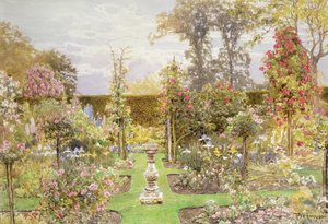 La meridiana nel giardino delle rose da Thomas H. Hunn