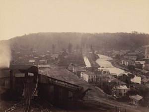 Archbald, Del.  Hudson Canal Co. 1863-1865 (foto) da Thomas H. Johnson