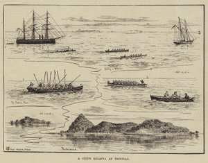 Regata di una nave a Trinidad da Thomas Harrington Wilson