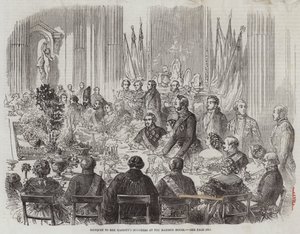 Banchetto ai ministri di Sua Maestà alla Mansion House da Thomas Harrington Wilson