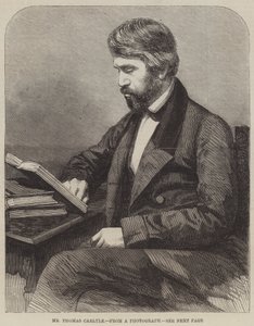Il signor Thomas Carlyle da Thomas Harrington Wilson
