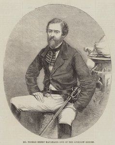 Mr Thomas Henry Kavanagh, uno degli eroi di Lucknow da Thomas Harrington Wilson