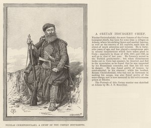 Nicolas Christodoulaki, un Capo degli Insorti Cretesi da Thomas Harrington Wilson