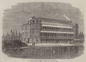 Ospedale di San Tommaso, Surrey Gardens da Thomas Harrington Wilson
