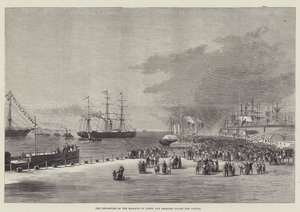 La partenza del Marchese di Lorne e della Principessa Louise per il Canada