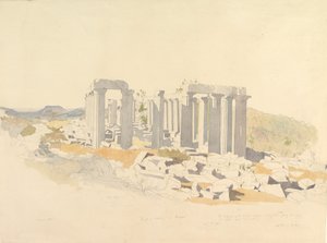 Il tempio di Apollo a Bassae, 1843