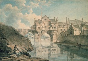Ponte di Elvet, Durham da Thomas Hearne