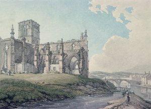 Chiesa Priorale, Haddington, 1786 da Thomas Hearne