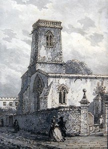 Chiesa di San Pietro in Oriente da Thomas Hearne