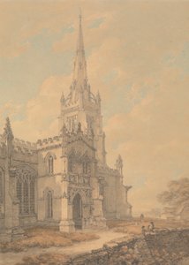Chiesa di Thaxted, Essex da Thomas Hearne