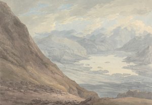Vista da Skiddaw su Derwentwater da Thomas Hearne