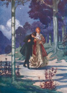 Edvard Grieg: Legno errante (litografia a colori)