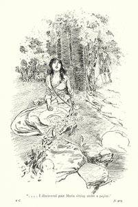 Illustrazione per Un viaggio sentimentale di Laurence Sterne (litografia) da Thomas Heath Robinson