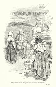 Illustrazione per Un viaggio sentimentale di Laurence Sterne (litografia) da Thomas Heath Robinson