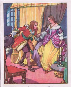 "Il mio principe", mormorò (litografia) da Thomas Heath Robinson