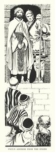 Discorso di Paolo dalla Scala (litografia) da Thomas Heath Robinson