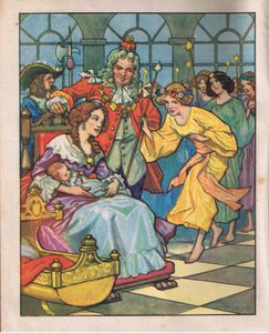 Le fate e la principessa (litografia) da Thomas Heath Robinson